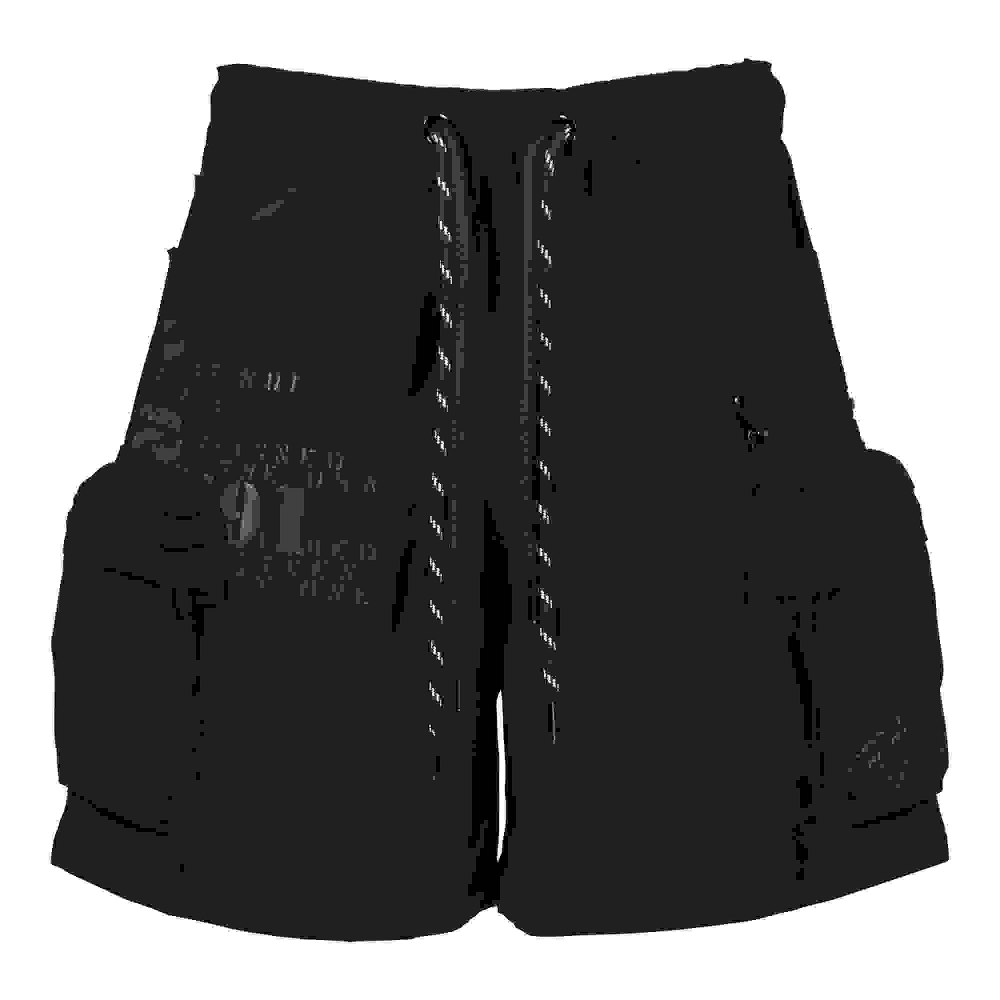 Smoke Rise Nylon Big Boys' Black Shorts